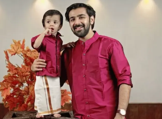 Dad and Son Matching Dress Shirts